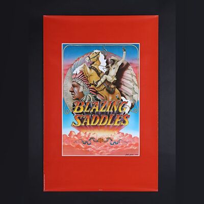 57. David Frangioni Collection: John Alvin Autographed US Teaser One-Sheet, 1974 ### BLAZING SADDLES (1974)