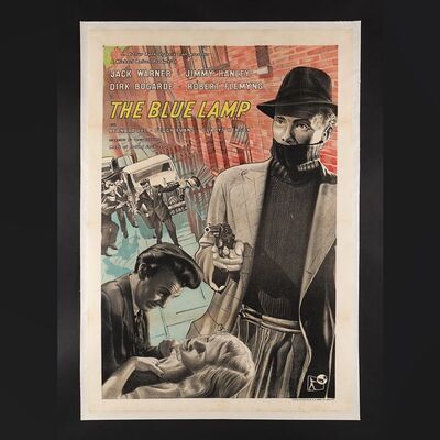 59. British One-Sheet - Linen-Backed, 1950 ### THE BLUE LAMP (1950)