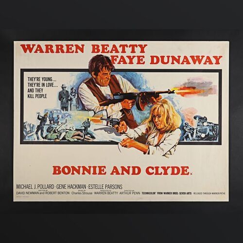 61. David Frangioni Collection: UK Quad, 1967 ### BONNIE AND CLYDE (1967)