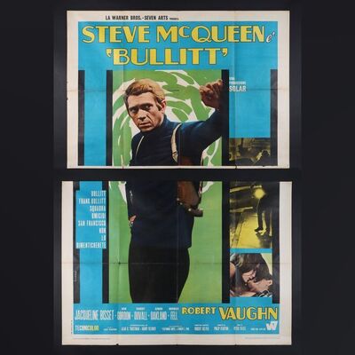70. David Frangioni Collection: Italian Four-Fogli, 1968 ### BULLITT (1968)