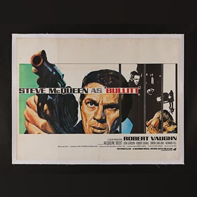 71. David Frangioni Collection: UK Quad - Style A - Linen-Backed, 1968 ### BULLITT (1968)