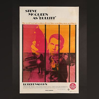 73. David Frangioni Collection: Australian One-Sheet, 1968 ### BULLITT (1968)