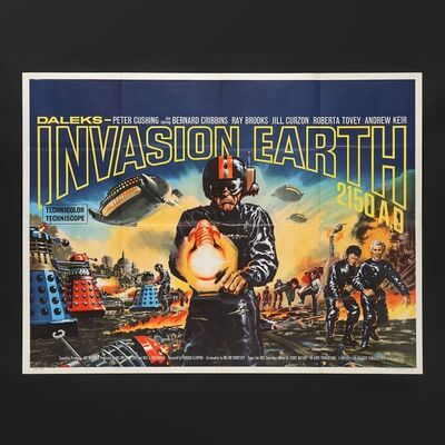 87. UK Quad, 1966 ### DALEKS' INVASION EARTH 2150 A.D. (1966)