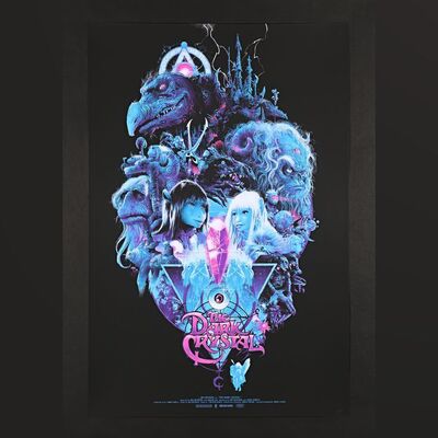 88. Hand-Numbered Limited Edition Print by Vance Kelly, 2019 ### THE DARK CRYSTAL (1982)