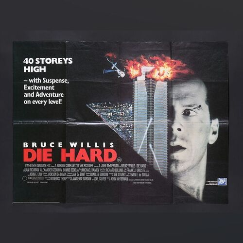 94. David Frangioni Collection: UK Quad, 1988 ### DIE HARD (1988)