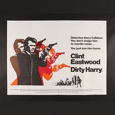 97. David Frangioni Collection: UK Quad, 1971 ### DIRTY HARRY (1971)