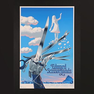 108. Hand-Numbered Limited Edition Print by Laurent Durieux, 2016 ### EDWARD SCISSORHANDS (1990)
