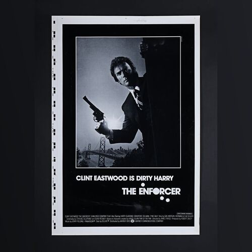 110. David Frangioni Collection: US One-Sheet Printer's Proof, 1976 ### THE ENFORCER (1976)