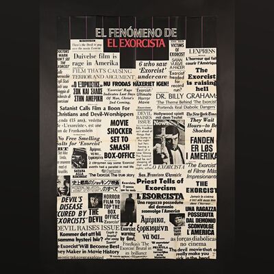 113. David Frangioni Collection: US International 40 x 60, circa 1974 ### THE EXORCIST (1973)