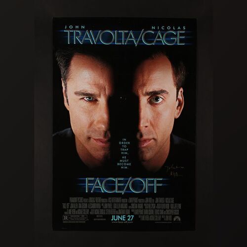 114. John Woo Autographed US Advance One-Sheet, 1997 ### FACE/OFF (1997)