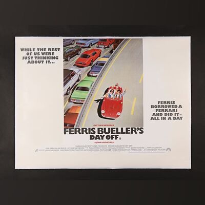 115. UK Quad - Linen-Backed, 1986 ### FERRIS BUELLER'S DAY OFF (1986)