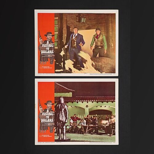 120. David Frangioni Collection: Set of Eight US Lobby Cards, 1967 ### A FISTFUL OF DOLLARS (1964)