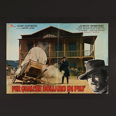 127. David Frangioni Collection: Three Italian Photobustas, 1965 ### FOR A FEW DOLLARS MORE (1965)
