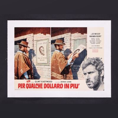 128. David Frangioni Collection: Italian Photobusta - Linen-Backed, 1965 ### FOR A FEW DOLLARS MORE (1965)