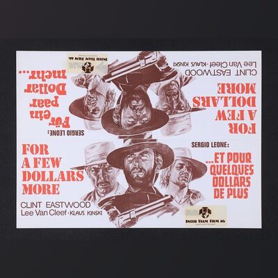 131. David Frangioni Collection: Swiss Counter Display, circa 1970s ### FOR A FEW DOLLARS MORE (1965)