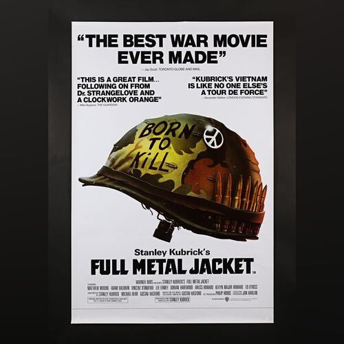 136. US 40 x 60 Poster, 1987 ### FULL METAL JACKET (1987)