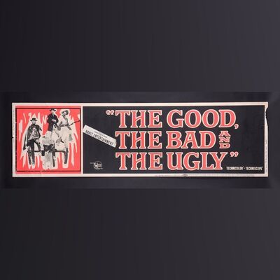 144. David Frangioni Collection: US Paper Banner, 1968 (First Release) ### THE GOOD, THE BAD AND THE UGLY (1966)