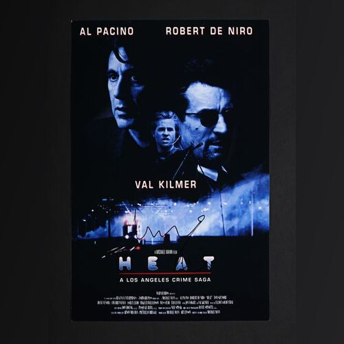 164. David Frangioni Collection: Robert De Niro Autographed Mini Poster ### HEAT (1995)