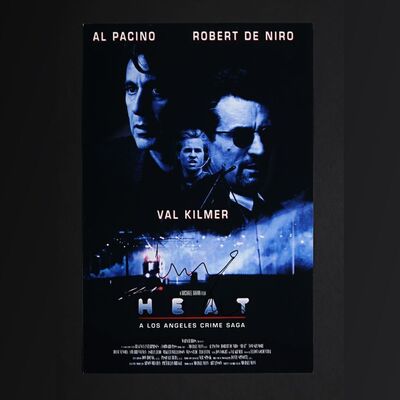 164. David Frangioni Collection: Robert De Niro Autographed Mini Poster ### HEAT (1995)