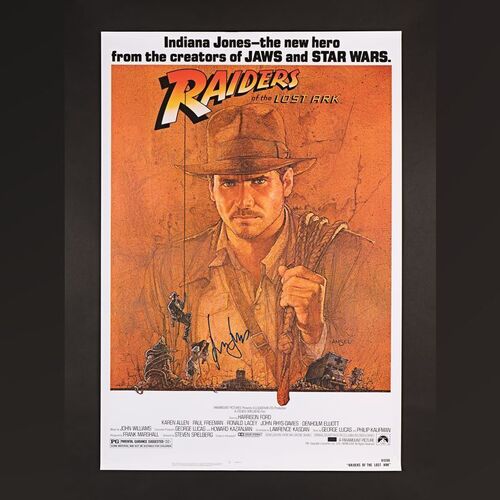 172. Harrison Ford Autographed Poster ### RAIDERS OF THE LOST ARK (1981)