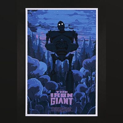 183. Hand-Numbered Limited Edition Variant Print by Kilian Eng, 2016 ### THE IRON GIANT (1999)