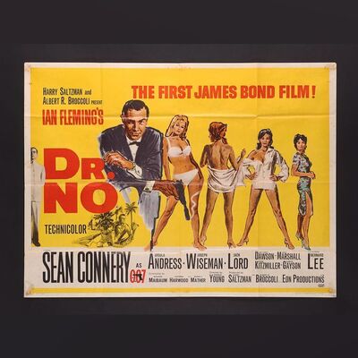 187. UK Quad, 1962 ### JAMES BOND: DR. NO (1962)