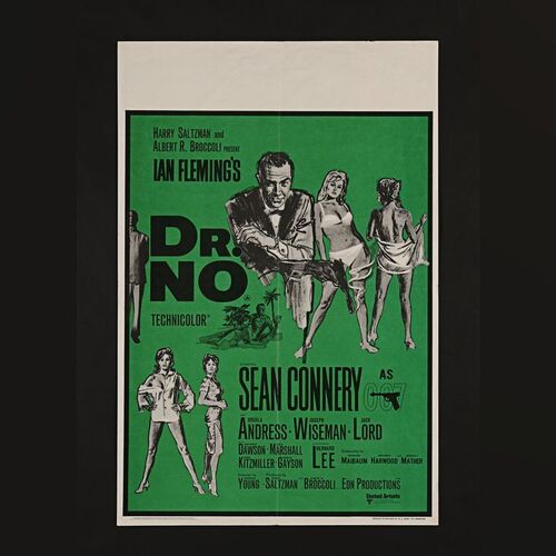 188. British Double-Crown, 1968 ### JAMES BOND: DR. NO (1962)