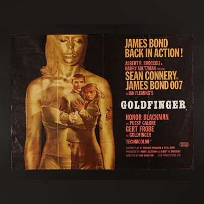 191. UK Quad, 1964 ### JAMES BOND: GOLDFINGER (1964)