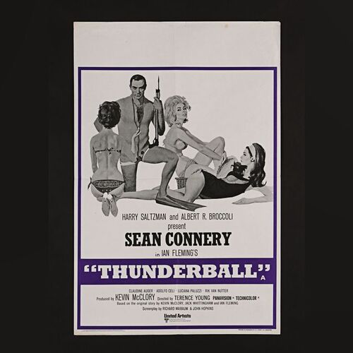 195. British Double-Crown, circa 1970s ### JAMES BOND: THUNDERBALL (1965)