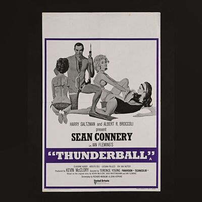 195. British Double-Crown, circa 1970s ### JAMES BOND: THUNDERBALL (1965)