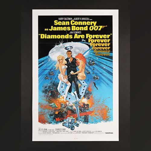 198. David Frangioni Collection: US One-Sheet, 1980 ### JAMES BOND: DIAMONDS ARE FOREVER (1971)
