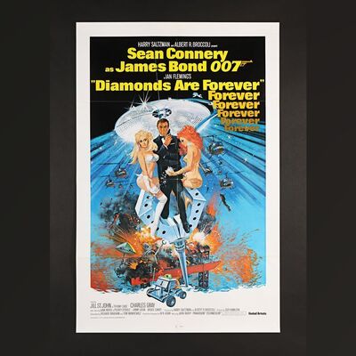 198. David Frangioni Collection: US One-Sheet, 1980 ### JAMES BOND: DIAMONDS ARE FOREVER (1971)