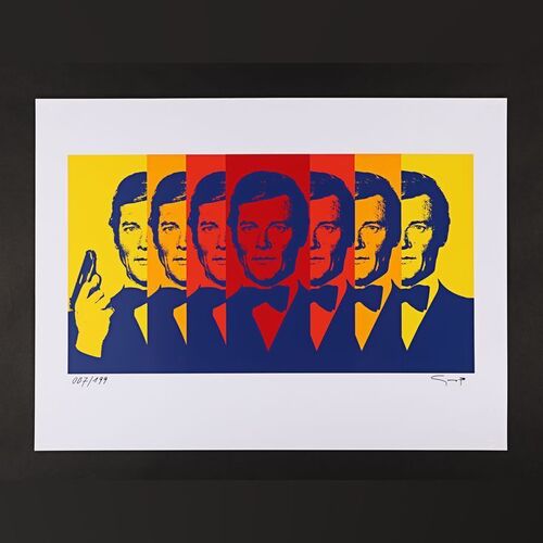 202. #007/199 Limited Edition Print by Siegfried Gro&Atilde;&fnof;&Aring;&cedil;, 2020 ### JAMES BOND: THE SPY WHO LOVED ME (1977)