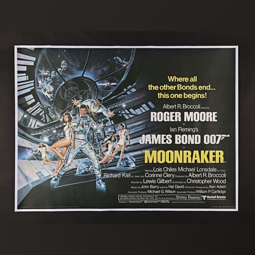 204. UK Quad, Linen-Backed, 1979 ### JAMES BOND: MOONRAKER (1979)