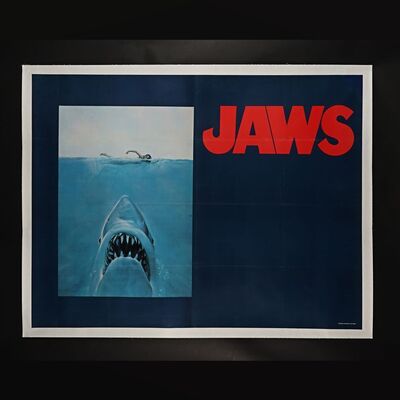 208. David Frangioni Collection: US Subway - Advance, No Credits - Linen-Backed, 1975 ### JAWS (1975)