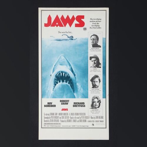 213. David Frangioni Collection: Australian Special Poster, 1975 ### JAWS (1975)