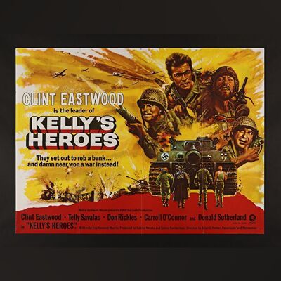 227. UK Quad, 1970 ### KELLY'S HEROES (1970)