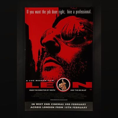 238. UK London Bus Stop Poster, 1994 ### L&Atilde;&fnof;&Acirc;&copy;ON: THE PROFESSIONAL (1994)