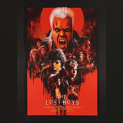 243. Hand-Annotated Limited Edition Artist's Proof Print by Vance Kelly, 2018 ### THE LOST BOYS (1987)