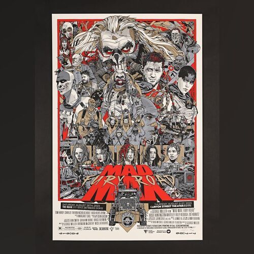 246. Signed, Dated and Hand-Numbered Limited San Francisco Edition Print by Tyler Stout, 2023 ### MAD MAX: FURY ROAD (2015)