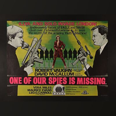 249. UK Quad, 1966 ### MAN FROM UNCLE: ONE OF OUR SPIES IS MISSING (1966)
