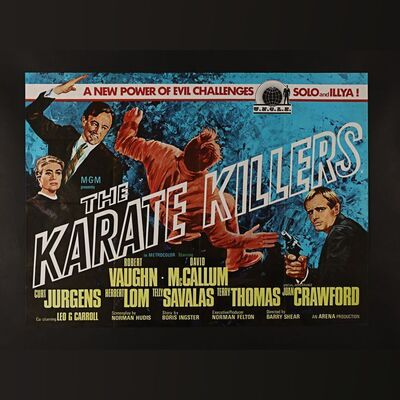250. UK Quad, 1967 ### MAN FROM UNCLE: THE KARATE KILLERS (1967)