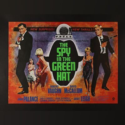 251. UK Quad, 1967 ### MAN FROM UNCLE: THE SPY IN THE GREEN HAT (1967)