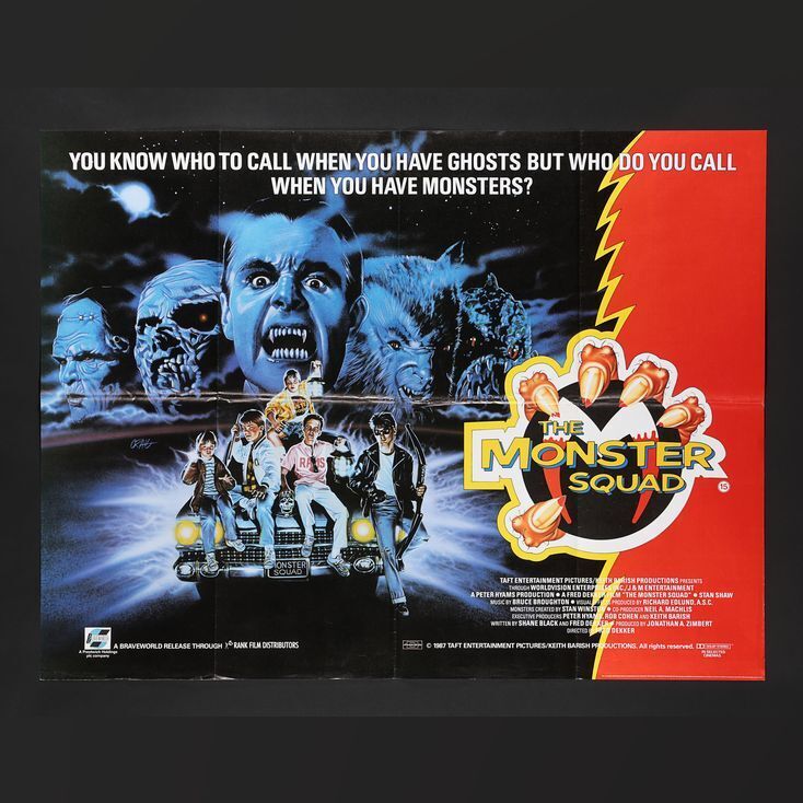 257. UK Quad, 1987 ### THE MONSTER SQUAD (1987)