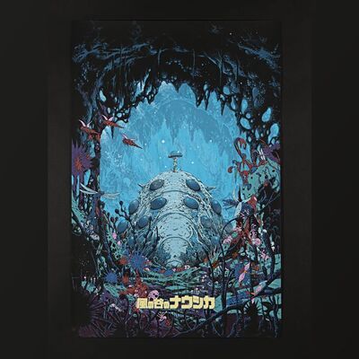 259. Hand-Numbered Limited Edition Variant Print by Kilian Eng, 2021 ### NAUSICAA OF THE VALLEY OF THE WIND (1984)