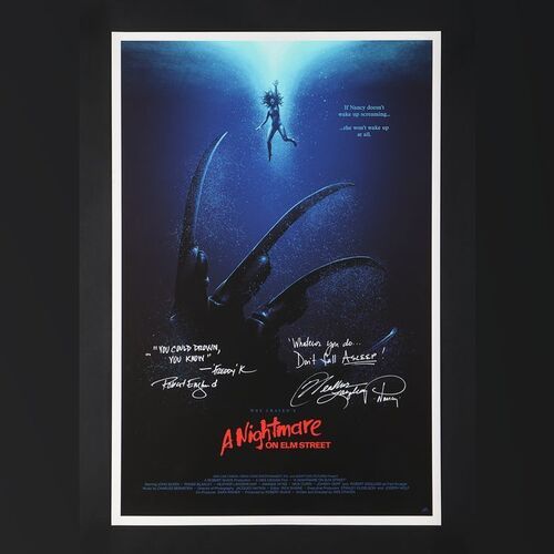 262. Robert Englund and Heather Langenkamp Autographed Limited Edition Print by Adam Rabalais, 2020 ### A NIGHTMARE ON ELM STREET (1984)