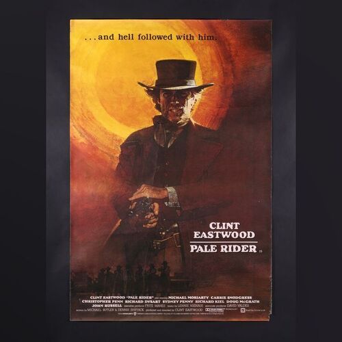 272. David Frangioni Collection: British Bus Stop Poster, 1985 ### PALE RIDER (1985)