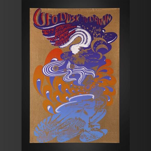 276. UFO "Dusk Till Dawn" Concert Poster, 1967 ### PINK FLOYD, MOODY BLUES, CRAZY WORLD OF ARTHUR BROWN AND OTHERS (1968)
