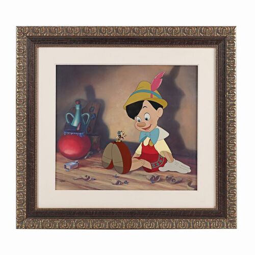 282. Framed Limited Edition "Anytime You Need Me" Hand-Painted Animation Cel, 1996 ### PINOCCHIO (1940)