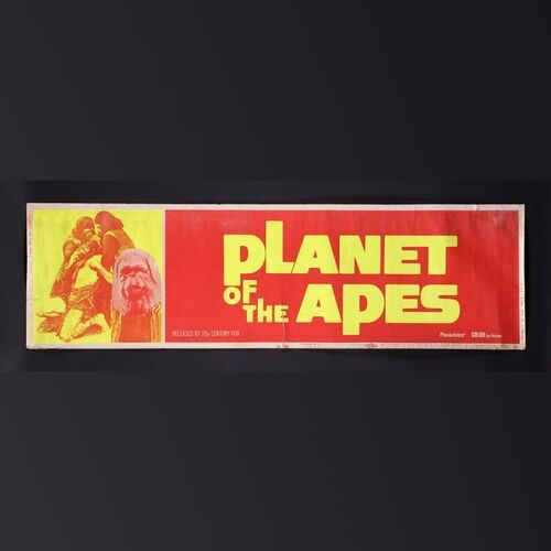284. David Frangioni Collection: US Paper Banner, 1968 ### PLANET OF THE APES (1968)